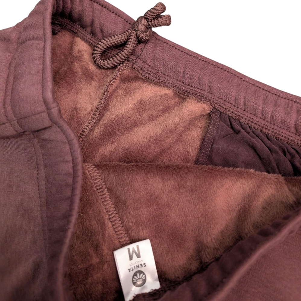 Senita Athletics The Classic Sweatpant Joggers Fossil Brown Size Medium NWOT - Picture 4 of 12